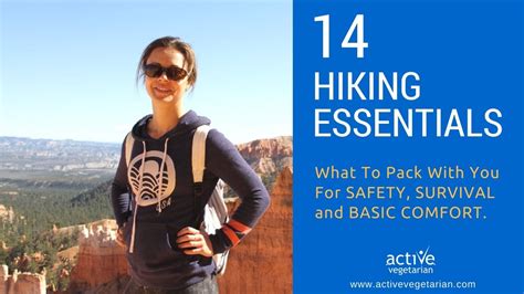 Prepare For Hiking 14 Essentials YouTube