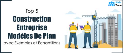 Top Des Mod Les De Plans D Affaires Pour La Construction Avec