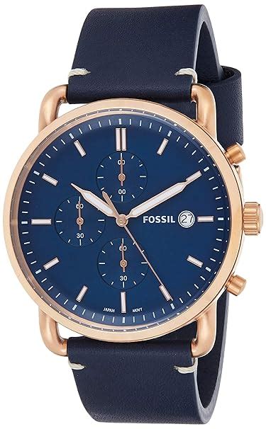 Fossil Analog Blue Dial Men S Watch FS5404 Fossil Amazon In Fashion