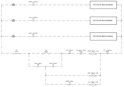 Control Circuit Diagram Of Autotransformer Starter