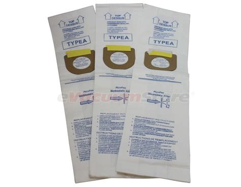 Hoover Vacuum Cleaner Bags 3 Pack Generic Type A | eVacuumStore.com