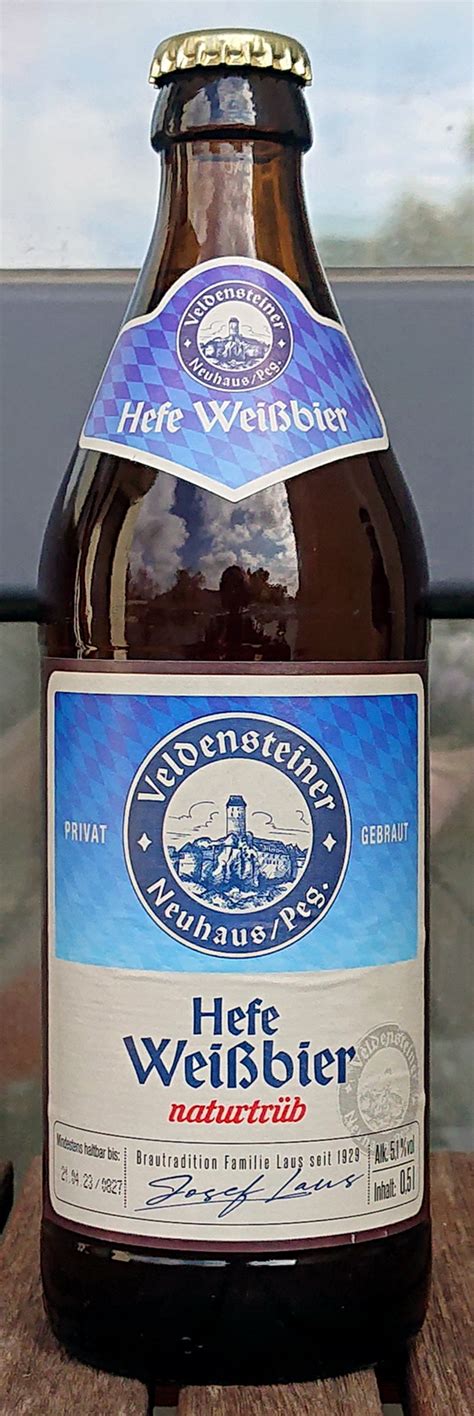 Veldensteiner Hefe Weißbier - Bierverkostung.de