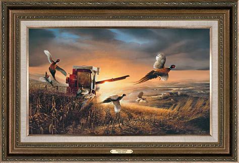 Terry Redlin Framed Encore Canvas Evening Surprise Ii Terry Redlin