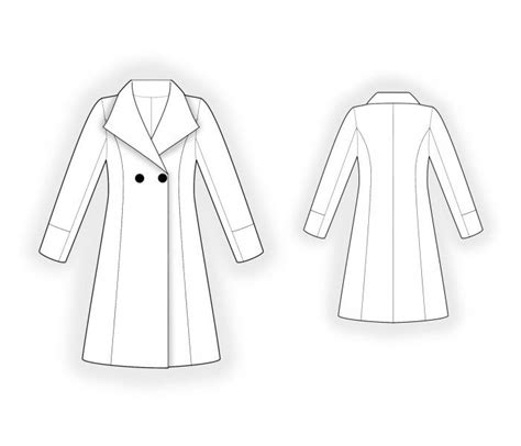 Pin By Hannu Mont Gar On Formas Coat Pattern Sewing Womens Sewing Patterns Sewing Patterns