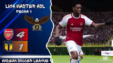 Asl Master League Fecha Liga A Arsenal Vs Superstars Fc Youtube