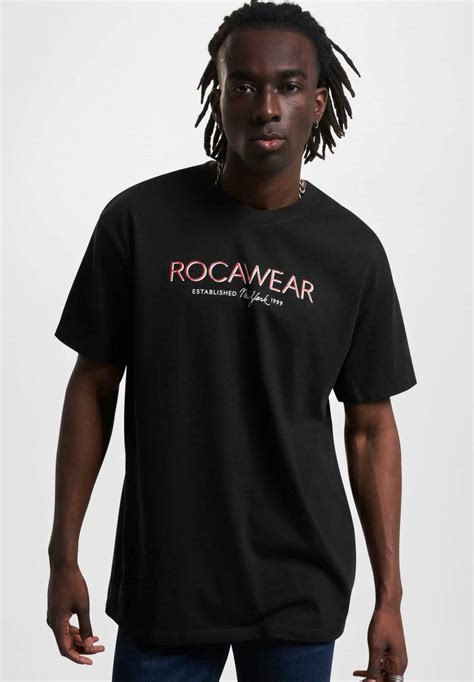 Rocawear Print T Shirt Black Zalando