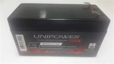 Bateria Unipower Up V Ah Novo Escorrega O Pre O