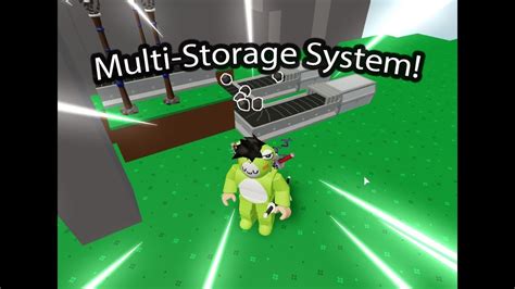 How To Make Multi Storage System Roblox Skyblock Beta Youtube