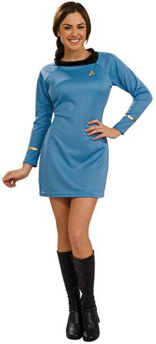 Star Trek Classic Blue Dress Deluxe Adult Costume