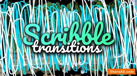 Videohive Scribble Transitions Free After Effects Templates After