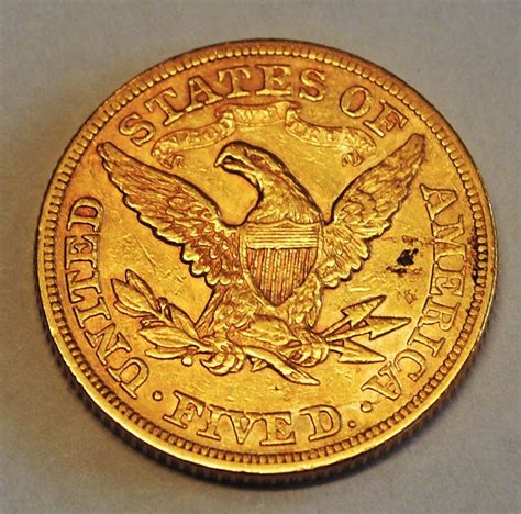 1880 5 Dollar Liberty Gold Half Eagle Coin 917pawnshop