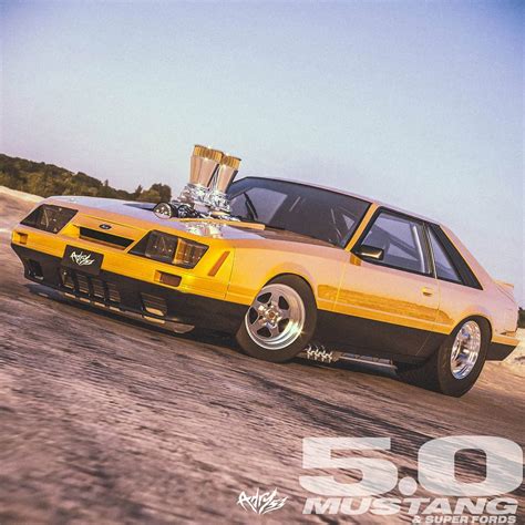 Ford Mustang Oldie Goldie Is The Perfect Fox Body Drag Racer