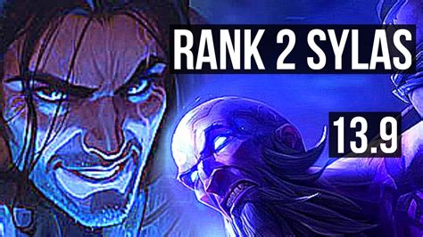 Sylas Vs Ryze Mid Rank 2 Sylas 1128 Dominating Rank 29 Tr