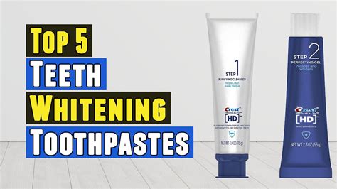 Top Best Teeth Whitening Toothpastes Youtube