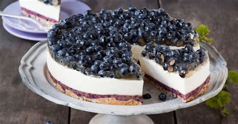 Heidelbeer Quark Joghurt Torte Heidelbeer Joghurttorte Tanja S