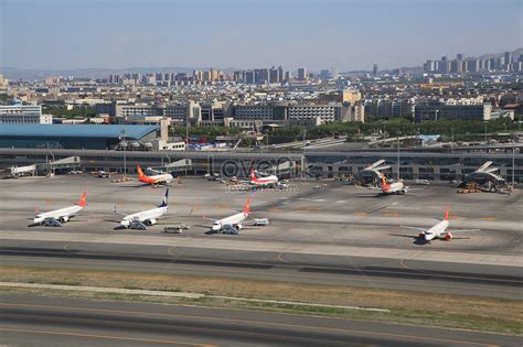 Aerial View Of Urumqi Airport Photo Imagepicture Free Download