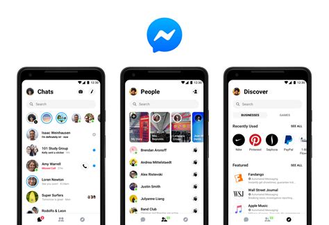 Facebook Messenger La Nouvelle Interface Est Finalement De Retour