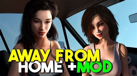 AWAY FROM HOME Ep 1 21 MOD JOGO HARÉM EM PORTUGUÊS Pc Android YouTube