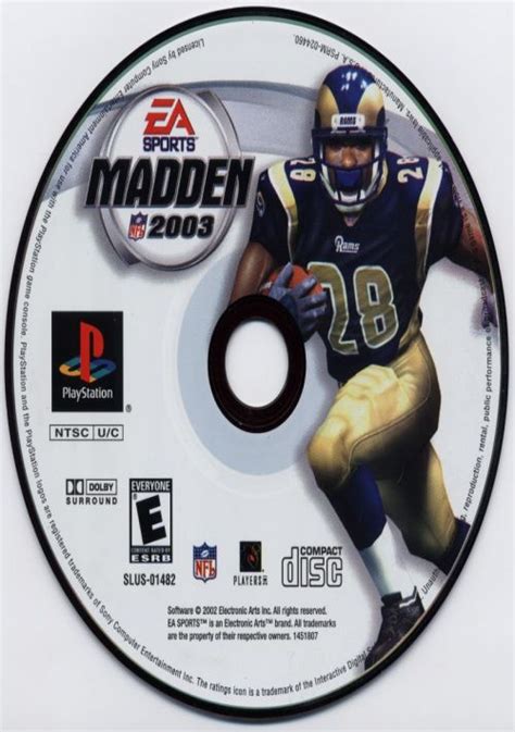 Madden NFL 2003 Game ONLINE - Play Madden NFL 2003 Game