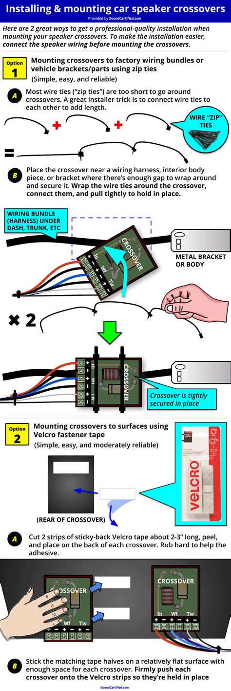 How To Install And Wire Car Speaker Crossovers The Right Way Sound