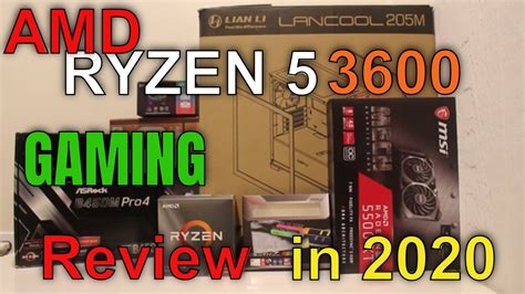 Amd Ryzen 5 3600 Full Gaming Review In 2020 Still Worth It Youtube