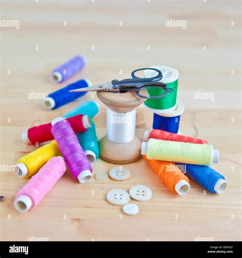 Sewing Yarns Hi Res Stock Photography And Images Alamy