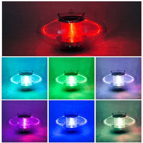 Led Wasserdicht Lichter Schwimmen Pool Licht Solar Power Wasser Drift