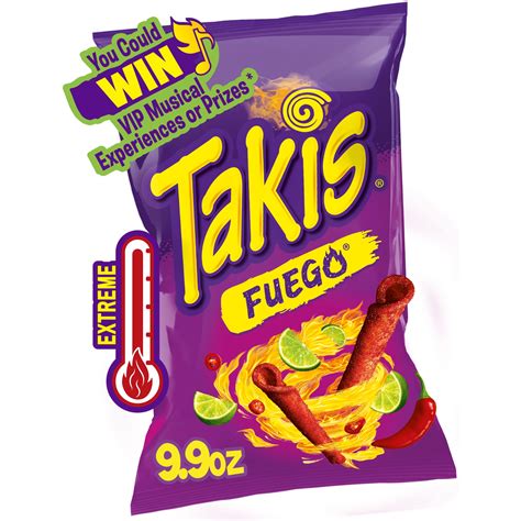 Soy Free Takis Fuego 9 9 Oz Sharing Size Bag Hot Chili Pepper Lime Rolled Tortilla Chips