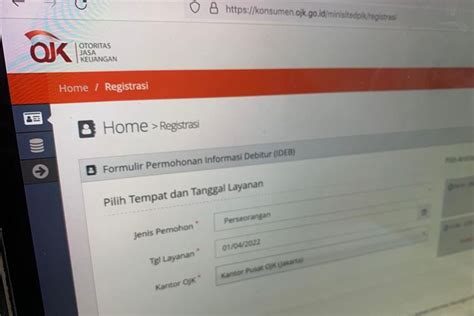 Foto Cara Cek Bi Checking Via Slik Ojk Secara Online Buat Mengajukan Kpr