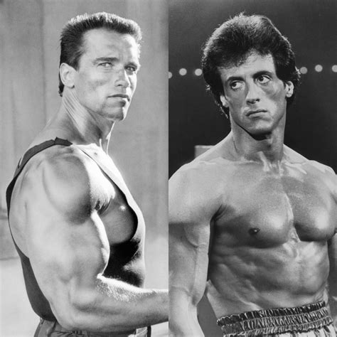 I D Rather Be Built Like Stallone Than Schwarzenegger Sylvester