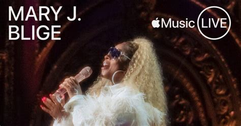 Mary J. Blige Releases 'Apple Music Live' Album - Rated R&B