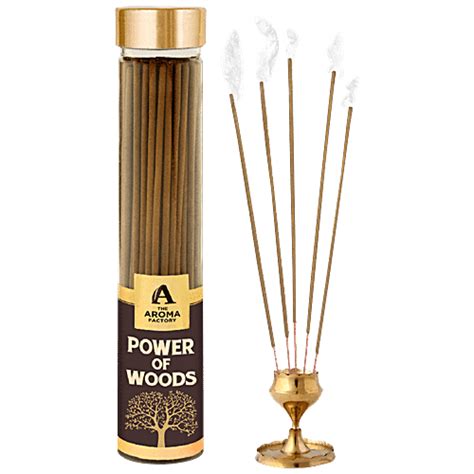 Buy The Aroma Factory Incense Sticks Agarbatti Power Of Woods 0