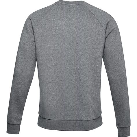 Under Armour Mens Rival Fleece Crew Neck Pullover Sweatshirt Academy