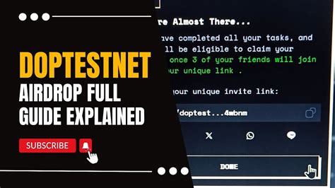 DOP Testnet Airdrop Complete Tasks Easily DOPtest Airdrop Detailed