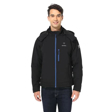 Ororo Heated Jacket | Ororo Heated Black Jacket