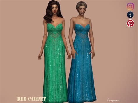 The Sims Resource Strapless Dress Mdr In Strapless Dress