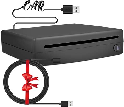 Homlab Reproductor De Cd Externo Usb Para Coche Enchufe Port Til En