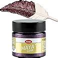 Viva Decor Maya Gold 45ml Bordeaux Metallic Acrylfarbe für kreative