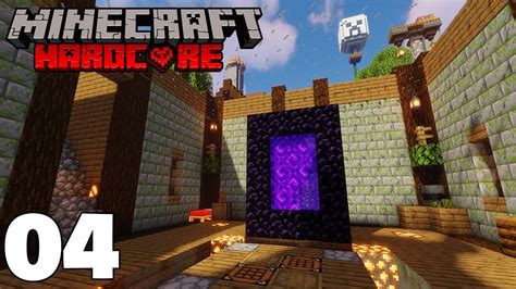 Minecraft Hardcore Let S Play Ep 4 Preparing For Nether Hardcore