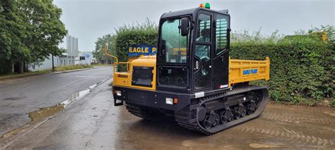 tracked dumper  tonne eagle plant tracked dumper hire