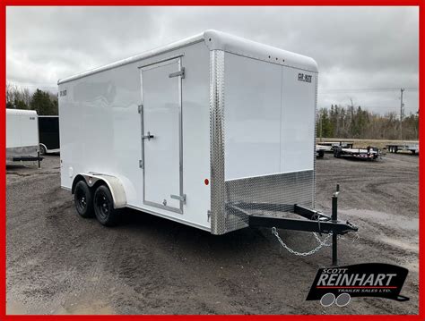 2024 Car Mate Trailers 7x16 Plus V Nose Avalanche Cargo Trailer Equipmentpatrol