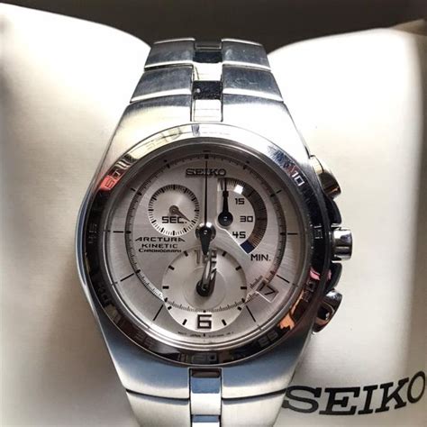 Seiko kinetic chronograph full set | WatchCharts