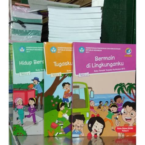 Jual BUKU TEMA KELAS 2 TEMA 234 TIGA BUKU DIKNAS Shopee Indonesia