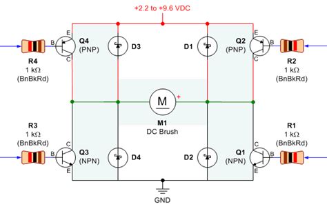 Mosfet H Bridge Circuit Diagram