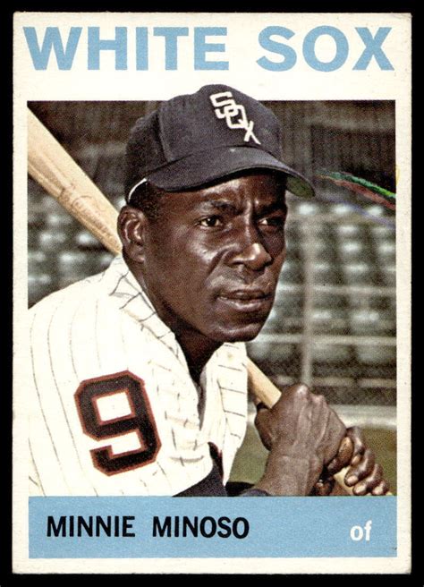 1964 Topps 538 Minnie Minoso HOF Chicago White Sox EX EXMINT NO