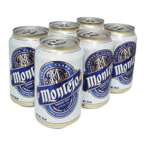 Cerveza clara Pacífico 6 latas de 355 ml c u Envío gratis a domicilio