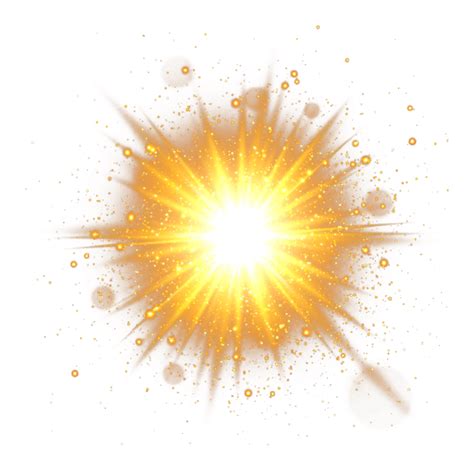 Glowing Light Effect Png Image Yellow Glow Light Effect Gold Effect ...