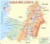 Valle del Cauca map | Gifex