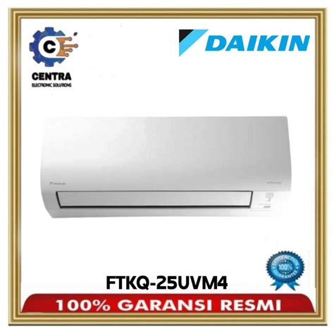 Jual AC DAIKIN FTKQ 25 UVM4 RKQ 1 PK 25UVM4 R32 FLASH INVERTER UNIT