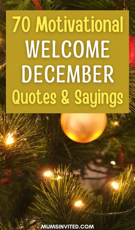 70 Hello December Quotes & Sayings For Year-End Reflections (2024 ...